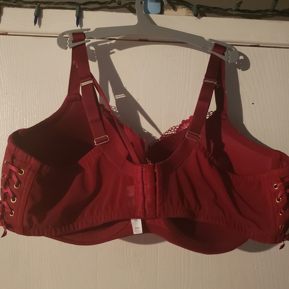 Metallic Lace Boost Balconette Bra - Picture 3 of 5